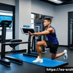 스포츠재활 전문대학원 진학 준비 - **Prompt 1: "A young, determined postgraduate student, gender and ethnicity ambiguous, is meticulous...