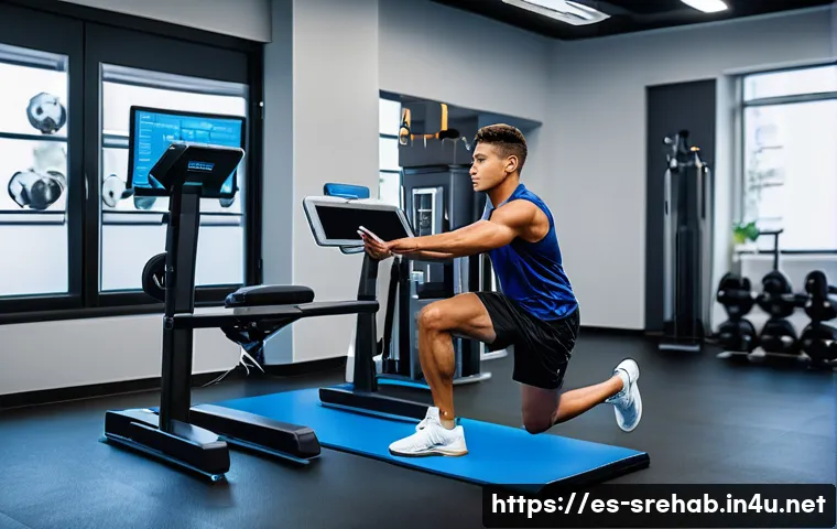 스포츠재활 전문대학원 진학 준비 - **Prompt 1: "A young, determined postgraduate student, gender and ethnicity ambiguous, is meticulous...